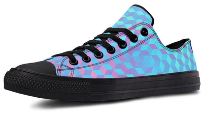 Colorful 3D Low Top Shoes Lowtops Electro Threads