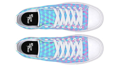 Colorful 3D Low Top Shoes Lowtops Electro Threads