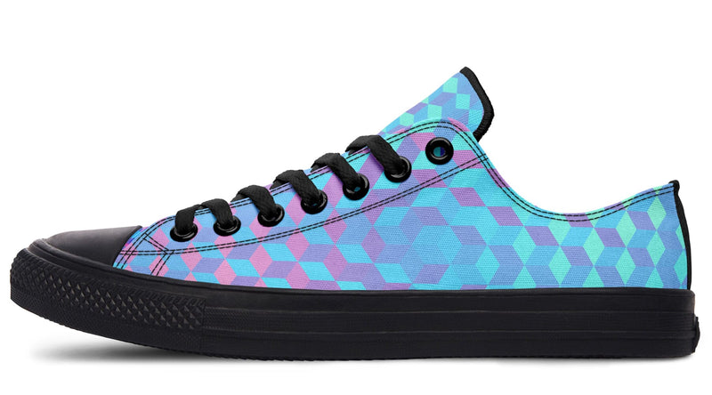 Colorful 3D Low Top Shoes Lowtops Electro Threads 