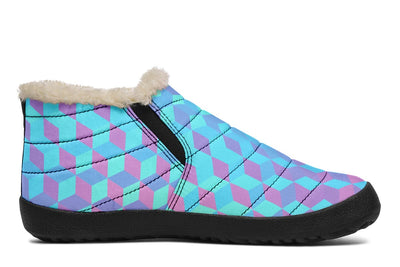 Colorful 3D Winter Slippers WinterSlippers Electro Threads