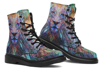 Crystal Lion Combat Boots Boots YWF