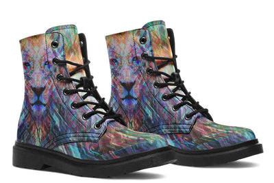 Crystal Lion Combat Boots Boots YWF