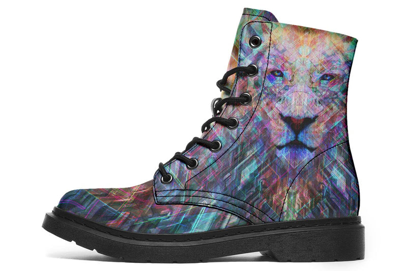 Crystal Lion Combat Boots Boots YWF 