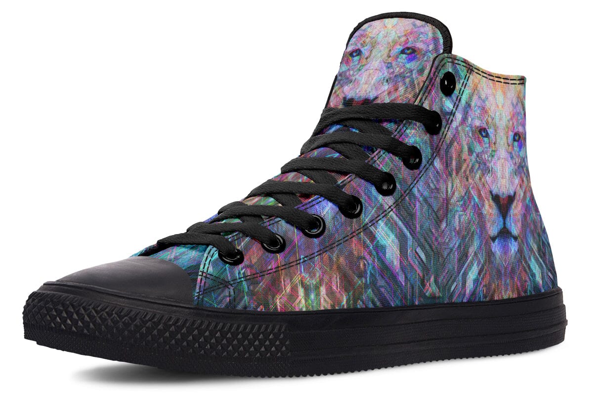 Crystal Lion High Top Shoes Hightops YWF 