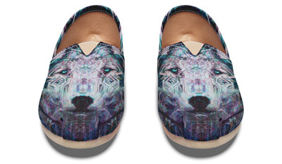 Crystal Wolf Casual Slip on Shoes Casualshoes YWF