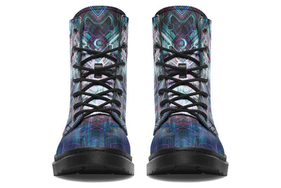 Crystal Wolf Combat Boots Boots YWF