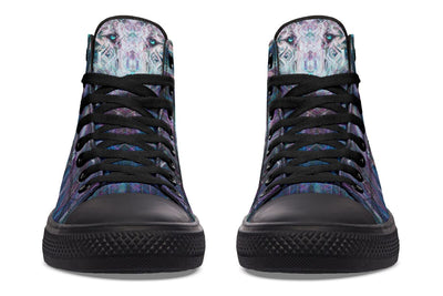 Crystal Wolf High Top Shoes Hightops YWF