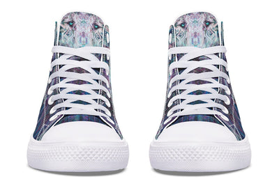 Crystal Wolf High Top Shoes Hightops YWF