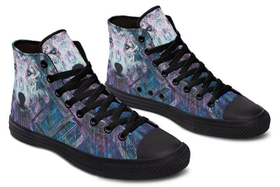 Crystal Wolf High Top Shoes Hightops YWF