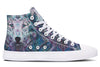 Crystal Wolf High Top Shoes Hightops YWF