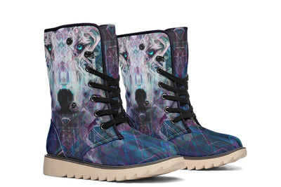 Crystal Wolf Moon Boots Polarboots Electro Threads