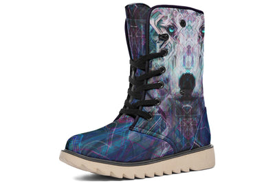 Crystal Wolf Moon Boots Polarboots Electro Threads