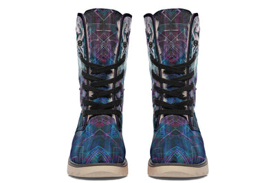 Crystal Wolf Moon Boots Polarboots Electro Threads