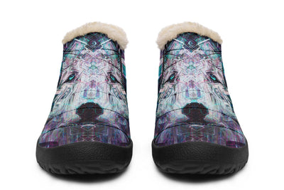 Crystal Wolf Winter Slippers WinterSlippers Electro Threads