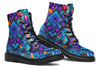 Cyan Convergence Combat Boots Boots Electro Threads