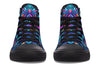 Cyan Convergence High Top Shoes Hightops Electro Threads