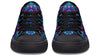 Cyan Convergence Low Top Shoes Lowtops Electro Threads