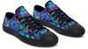 Cyan Convergence Low Top Shoes Lowtops Electro Threads