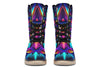 Cyan Lines Moon Boots Polarboots Electro Threads