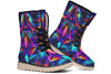 Cyan Lines Moon Boots Polarboots Electro Threads