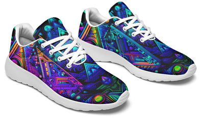 Cyber Cyan Classic Sneakers Sneakers YWF