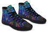 Cyber Cyan High Top Shoes Hightops Electro Threads