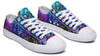 Cyber Cyan Low Top Shoes Lowtops Electro Threads