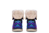 Cyber Cyan Moon Boots Polarboots Electro Threads