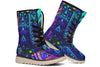 Cyber Cyan Moon Boots Polarboots Electro Threads