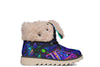 Cyber Cyan Moon Boots Polarboots Electro Threads