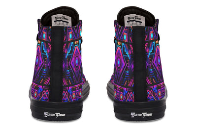 Cyber Grids High Top Shoes Hightops Electro Threads