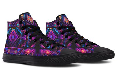 Cyber Grids High Top Shoes Hightops Electro Threads