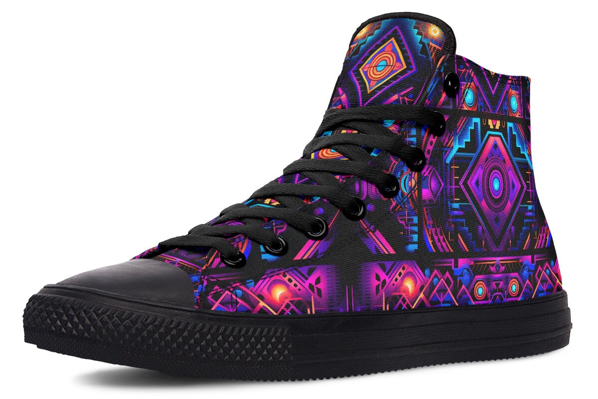 Cyber Grids High Top Shoes Hightops Electro Threads 