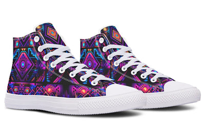 Cyber Grids High Top Shoes Hightops Electro Threads