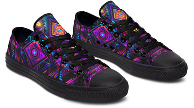 Cyber Grids Low Top Shoes Lowtops Electro Threads