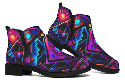 Cyber Grids Neat Vibe Boots Neatboots Electro Threads