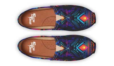 Cyber Lights Casual Slip on Shoes Casualshoes Electro Threads