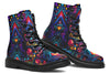 Cyber Lights Combat Boots Boots Electro Threads