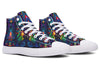 Cyber Lights High Top Shoes Hightops Electro Threads