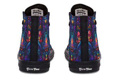 Cyber Lights High Top Shoes Hightops Electro Threads