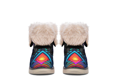 Cyber Lights Moon Boots Polarboots Electro Threads