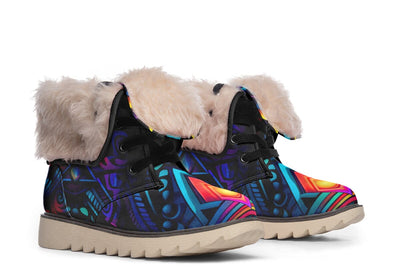 Cyber Lights Moon Boots Polarboots Electro Threads