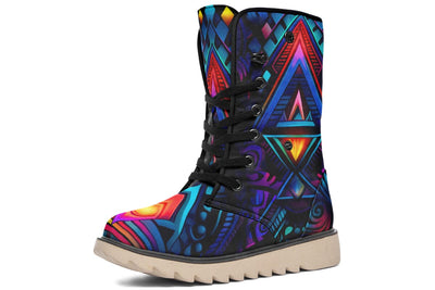 Cyber Lights Moon Boots Polarboots Electro Threads