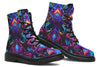 Cyber Lines Combat Boots Boots Electro Threads