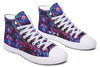 Cyber Lines High Top Shoes Hightops Electro Threads