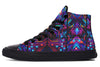 Cyber Lines High Top Shoes Hightops Electro Threads Women's Hightops Black Sole US 5 / EU35.5