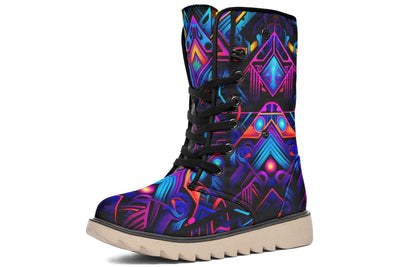 Cyber Lines Moon Boots Polarboots Electro Threads