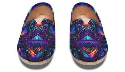 Cyber Night Casual Slip on Shoes Casualshoes Electro Threads