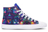 Cyber Night High Top Shoes Hightops Electro Threads