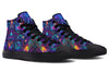 Cyber Night High Top Shoes Hightops Electro Threads